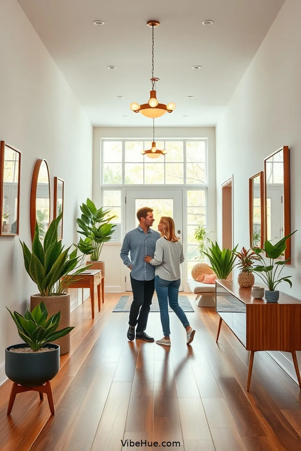 How to Design a Year-Round Mid-Century Modern Hallway Style 10 Maintaining a Cohesive Look Throughout the Home for How to Design a Year-Round Mid-Century Modern Hallway Style