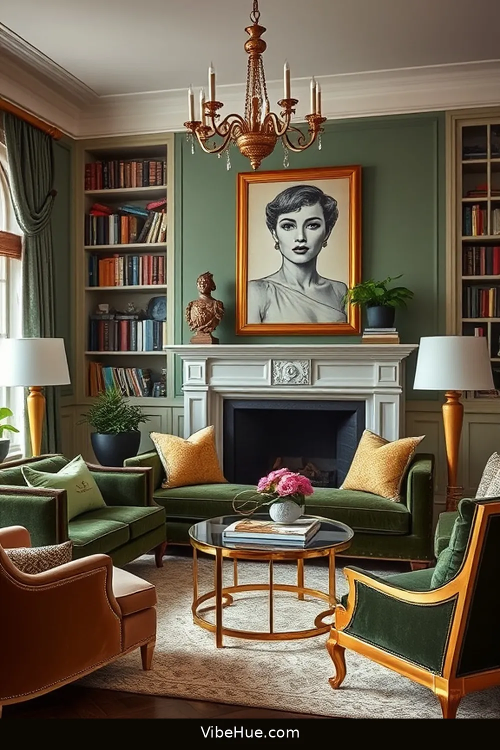How to Design a Year-Round Modern Glam Library Style 2 Choosing the Perfect Color Palette for How to Design a Year-Round Modern Glam Library Style