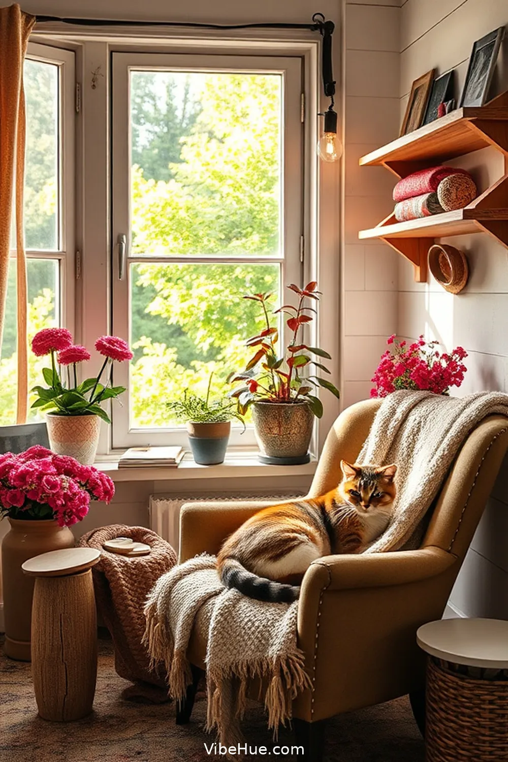 How to Infuse Spring Into Your Rustic Bedroom Style 7 Create a Cozy Reading Nook for How to Infuse Spring Into Your Rustic Bedroom Style