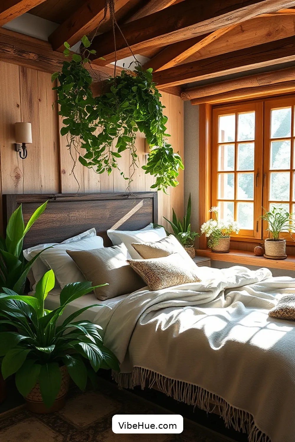How to Infuse Spring Into Your Rustic Bedroom Style 9 Incorporate Seasonal Greenery for How to Infuse Spring Into Your Rustic Bedroom Style