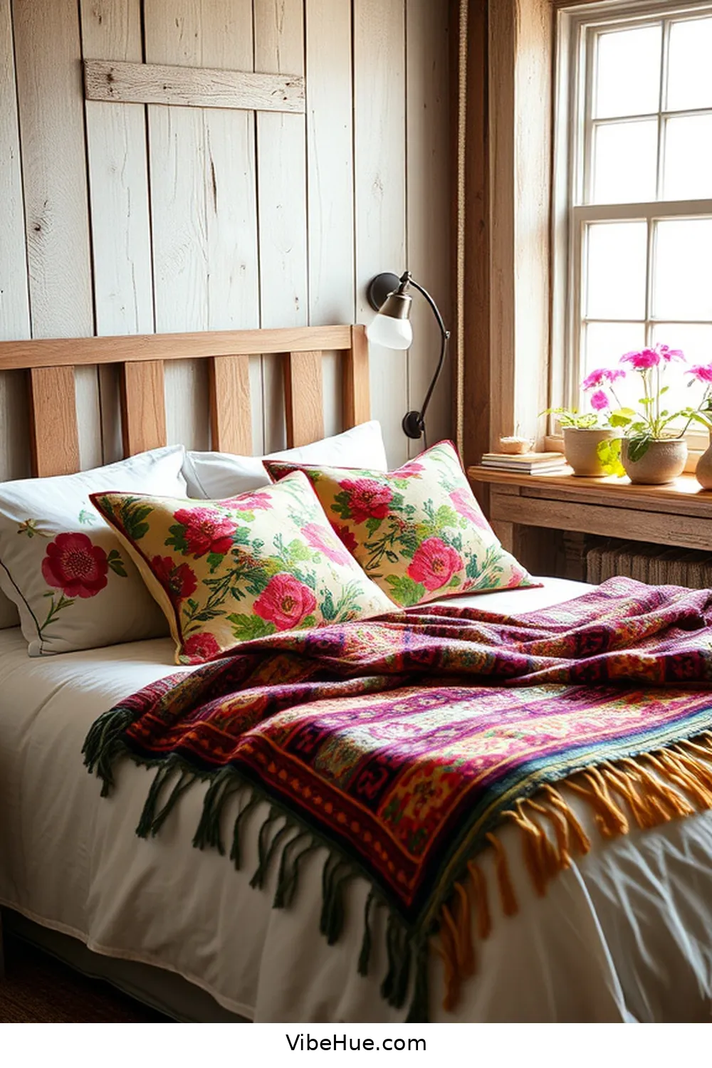 How to Infuse Spring Into Your Rustic Bedroom Style 6 Infuse Colorful Accents for How to Infuse Spring Into Your Rustic Bedroom Style