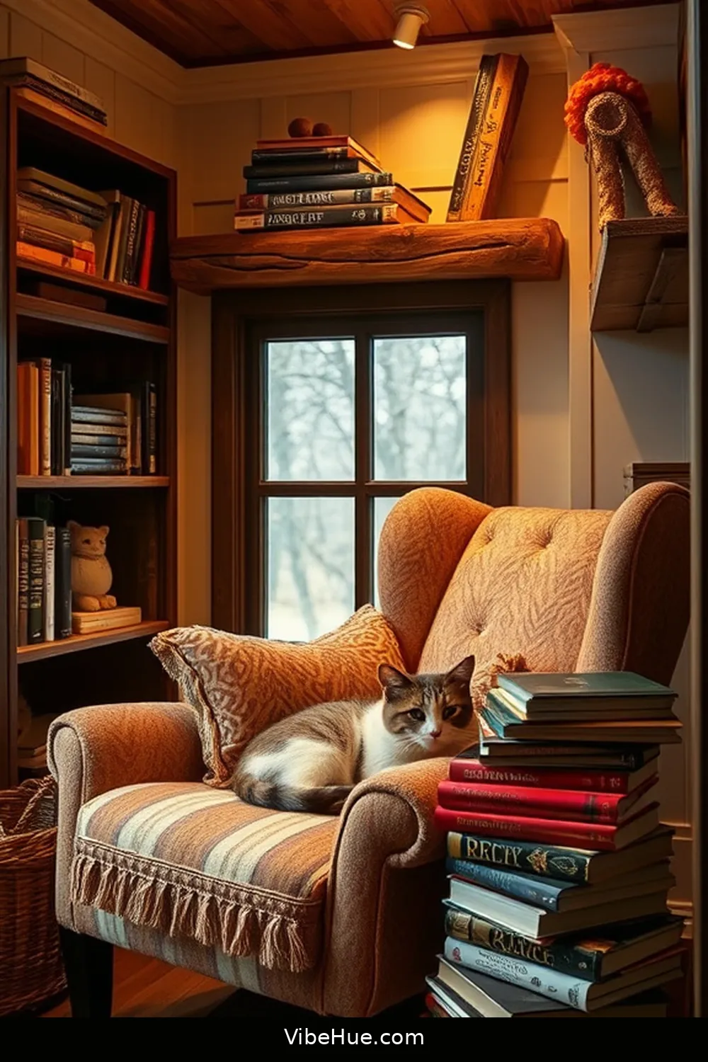 Key Features of a Year-Round Library in Modern Farmhouse Style 4 Cozy Reading Nooks for Key Features of a Year-Round Library in Modern Farmhouse Style