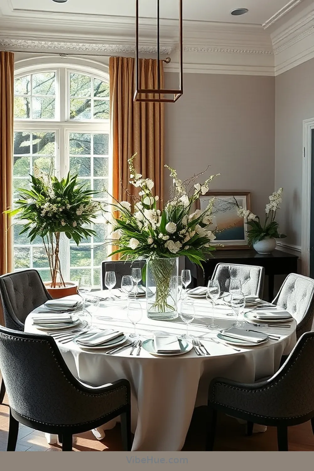 Refresh Your Spring Dining Room in Contemporary Style 13 Create a Focal Point for Refresh Your Spring Dining Room in Contemporary Style