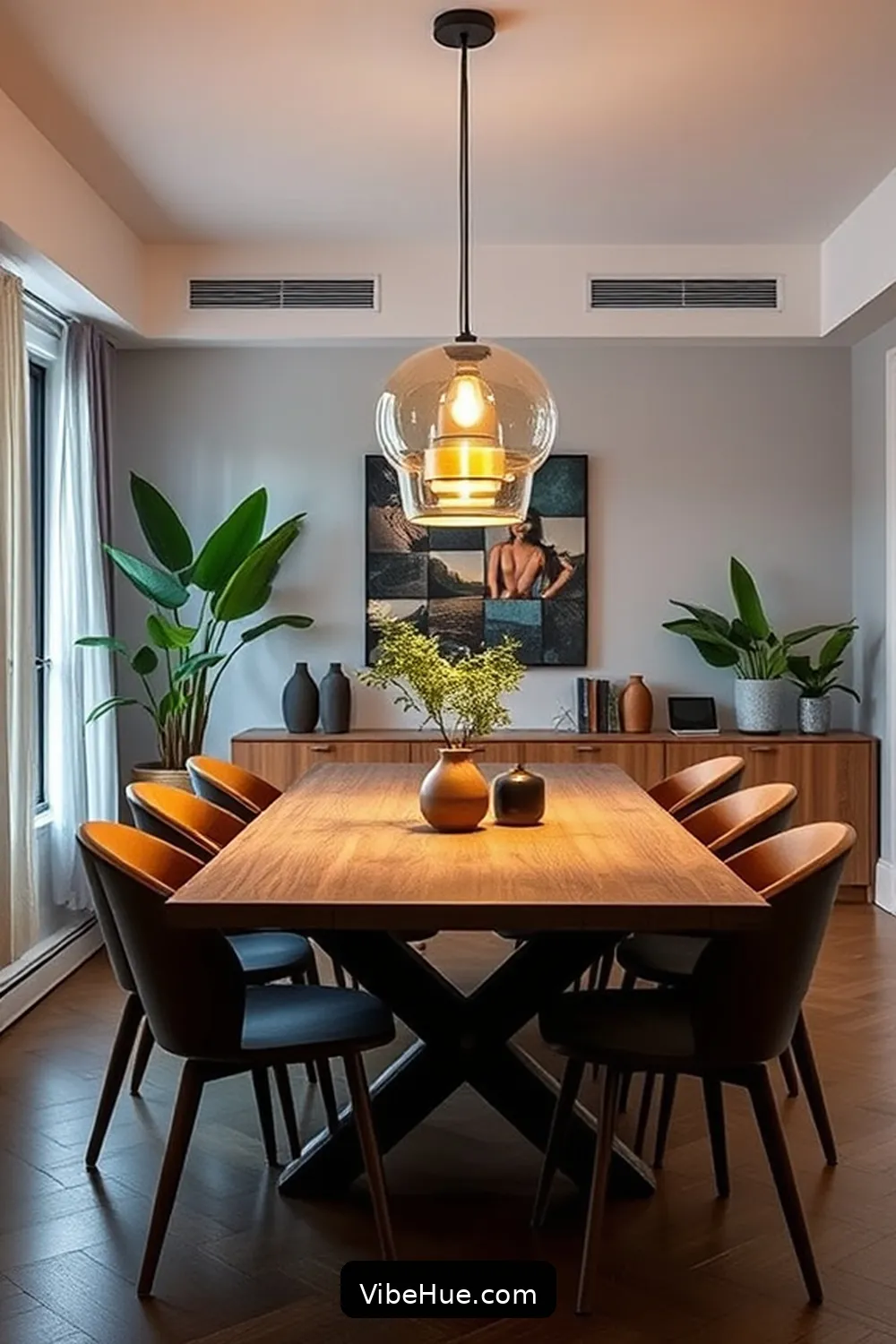 Refresh Your Spring Dining Room in Contemporary Style 9 Experiment With Lighting for Refresh Your Spring Dining Room in Contemporary Style