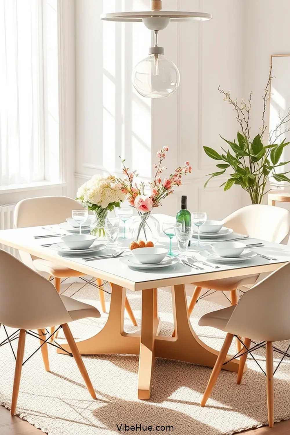 Refresh Your Spring Dining Room in Contemporary Style 6 Update Your Table Setting for Refresh Your Spring Dining Room in Contemporary Style