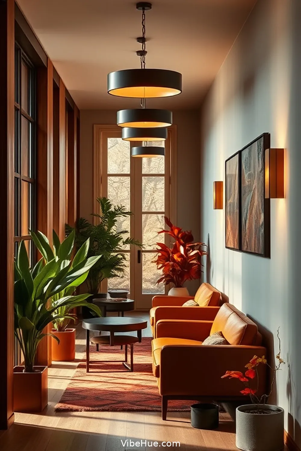 Style Your Fall Hallway With Mid-Century Modern Touches 5 Add Statement Lighting Fixtures for Style Your Fall Hallway With Mid-Century Modern Touches