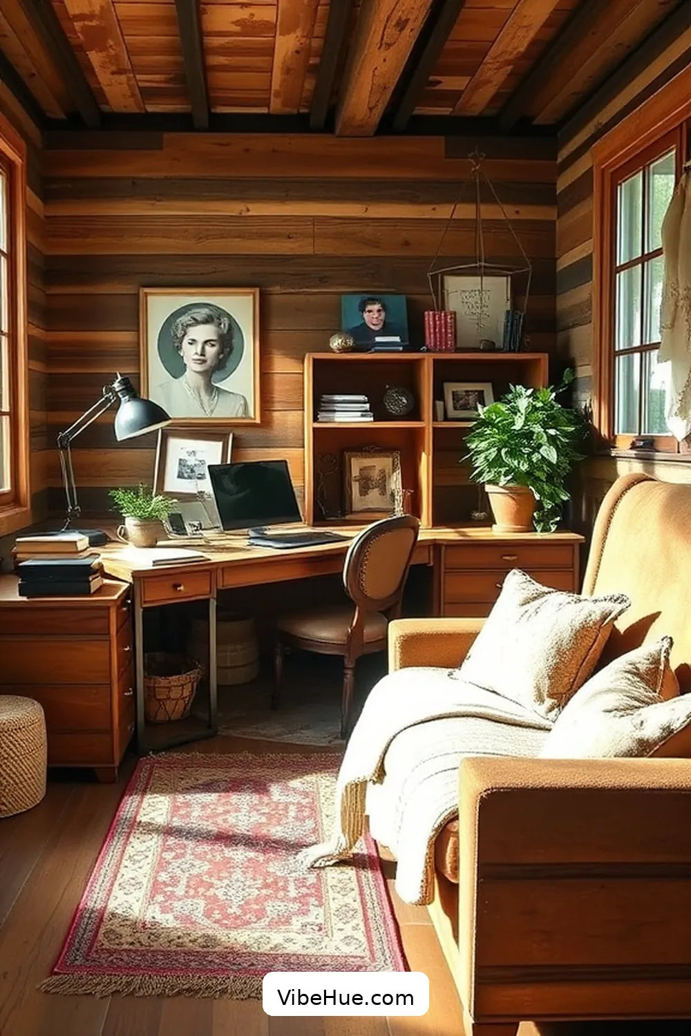 Tips and Tricks for Designing Your Holiday Home Office in Rustic Style 5 Use Rustic Furniture for Tips and Tricks for Designing Your Holiday Home Office in Rustic Style