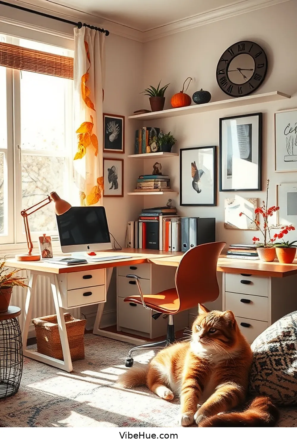 Tips and Tricks for Designing a Contemporary Fall Home Office Style 7 Create a Focused Workspace for Tips and Tricks for Designing a Contemporary Fall Home Office Style