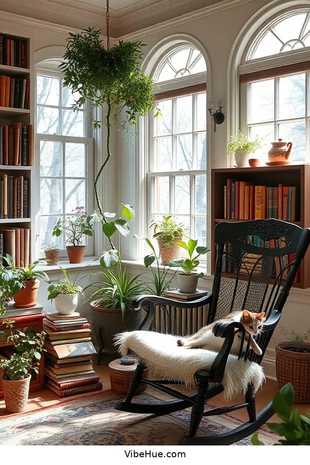 Tips for Creating a Cozy Spring Library in Modern Farmhouse Style 6 Add Vintage Accents for Tips for Creating a Cozy Spring Library in Modern Farmhouse Style