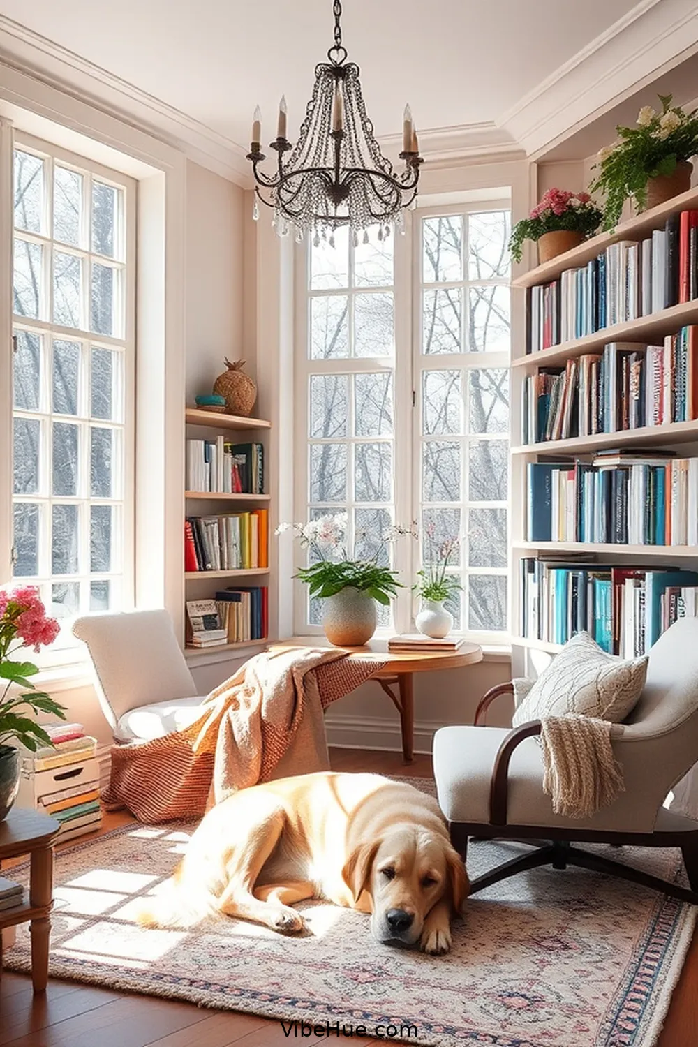 Tips for Creating a Cozy Spring Library in Modern Farmhouse Style 15 Curate a Seasonal Book Collection for Tips for Creating a Cozy Spring Library in Modern Farmhouse Style