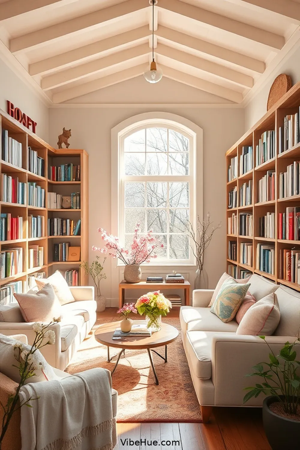 Tips for Creating a Cozy Spring Library in Modern Farmhouse Style 12 Personalize With Book Displays for Tips for Creating a Cozy Spring Library in Modern Farmhouse Style