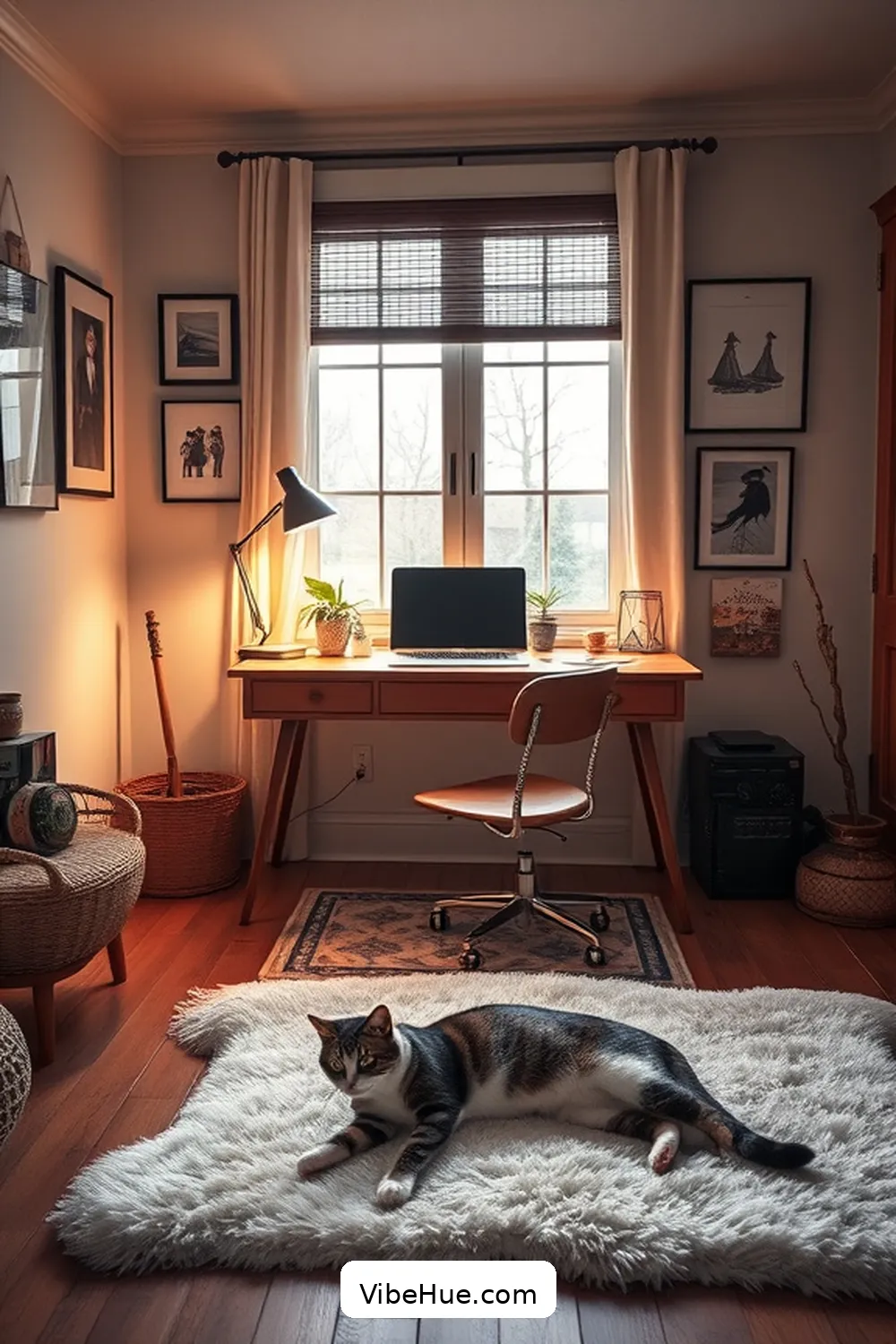 Personalize Your Space for Tips for a Contemporary Style Winter Home Office
