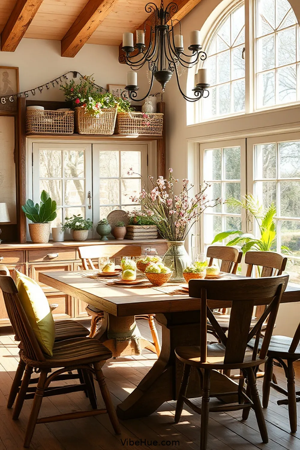 Transform Your Dining Room for Spring With Rustic Style Tips 3 Choose Earthy Color Palettes for Transform Your Dining Room for Spring With Rustic Style Tips