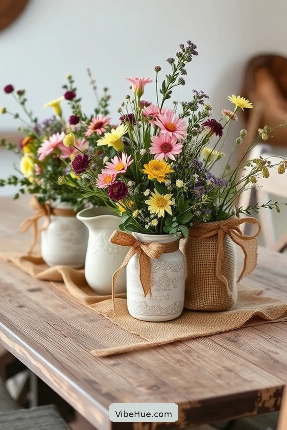 Transform Your Dining Room for Spring With Rustic Style Tips 12 Design a Rustic Centerpiece for Transform Your Dining Room for Spring With Rustic Style Tips