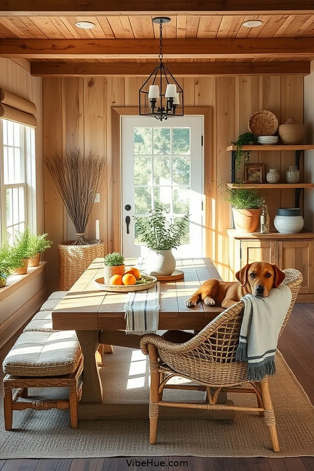 Transform Your Dining Room for Spring With Rustic Style Tips 4 Incorporate Rustic Furniture for Transform Your Dining Room for Spring With Rustic Style Tips