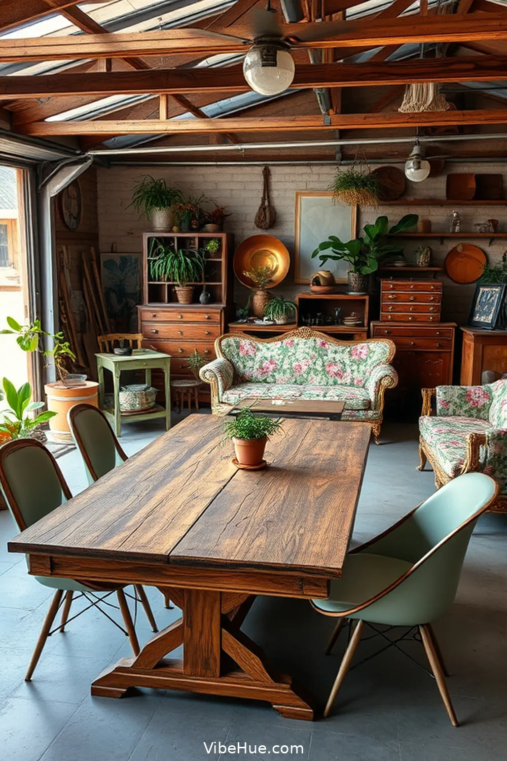 Transform Your Garage Into Rustic Spring Style With Tips and Tricks 7 Incorporating Vintage Furniture for Transform Your Garage Into Rustic Spring Style With Tips and Tricks