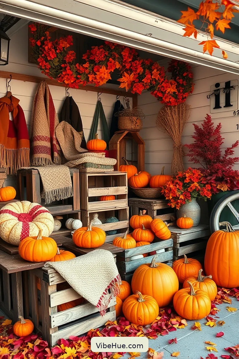 Transform Your Garage With Traditional Fall Style 3 Incorporate Seasonal Colors and Textures for Transform Your Garage With Traditional Fall Style