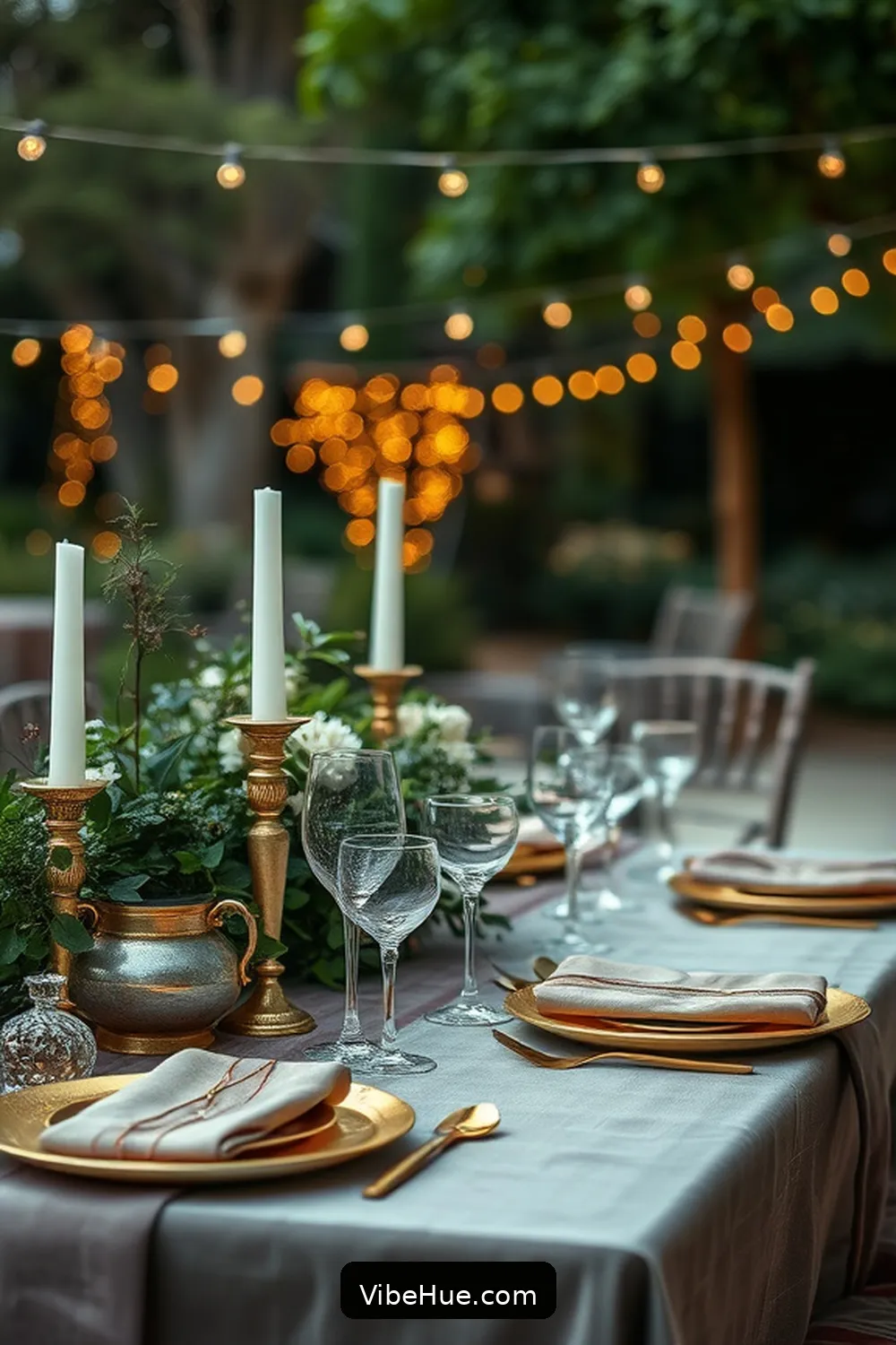 Transform Your Outdoor Patio With Modern Glam Holiday Style 6 Glamorous Table Settings for Transform Your Outdoor Patio With Modern Glam Holiday Style