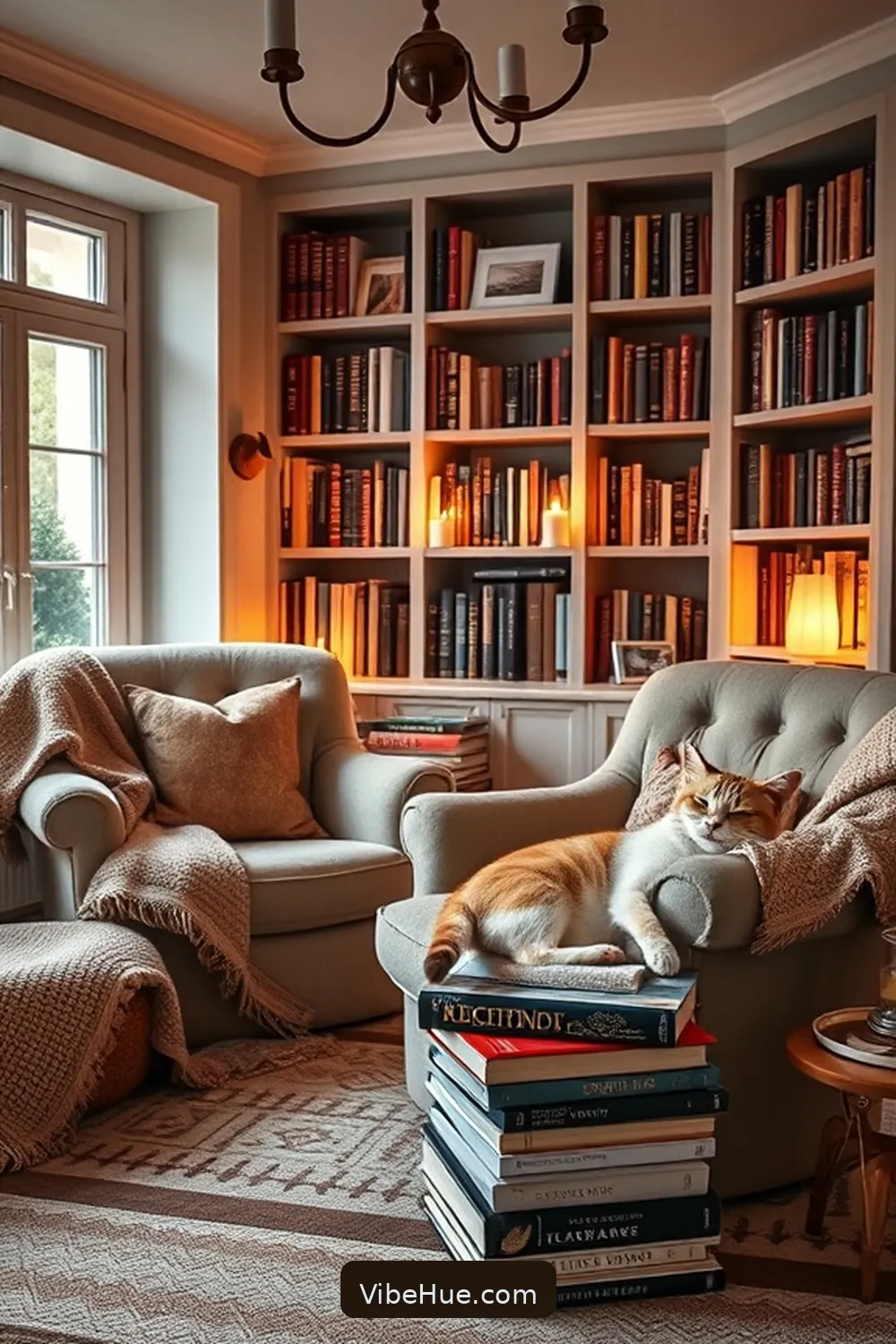 What Defines a Year-Round Library in Scandinavian Style? 9 Cozy Reading Environments: Inviting Spaces to Relax for What Defines a Year-Round Library in Scandinavian Style?