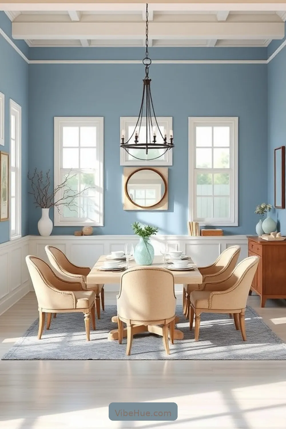 Choose a Coastal Color Palette for Year-Round Coastal Style for Your Dining Room: 20 Tips