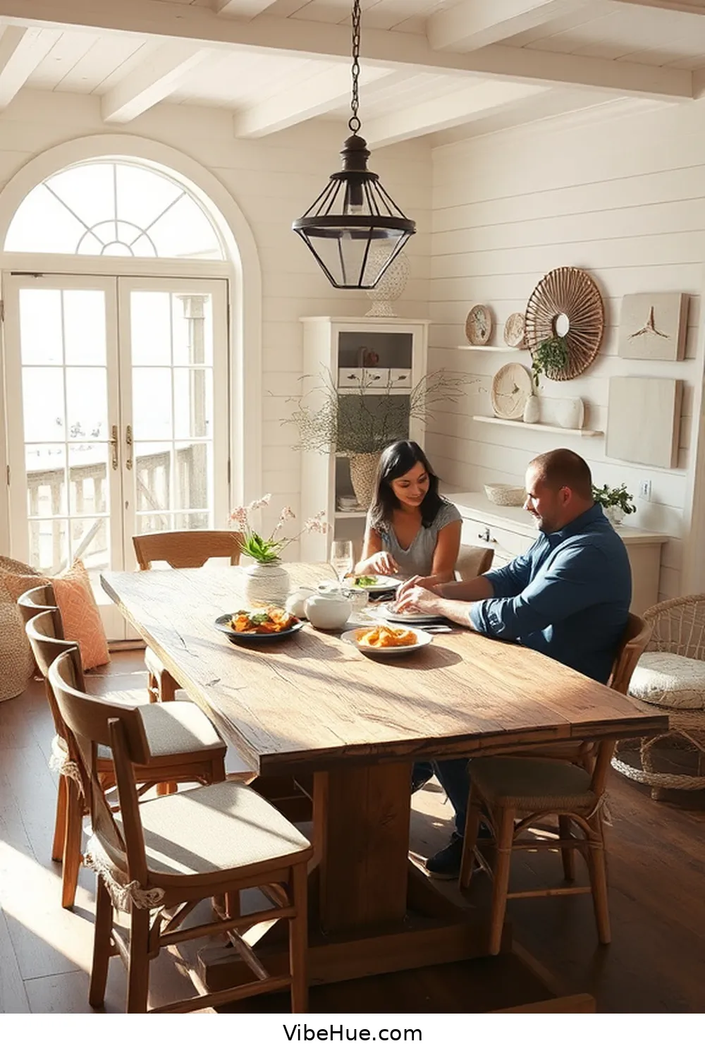 Create a Casual Dining Atmosphere for Year-Round Coastal Style for Your Dining Room: 20 Tips