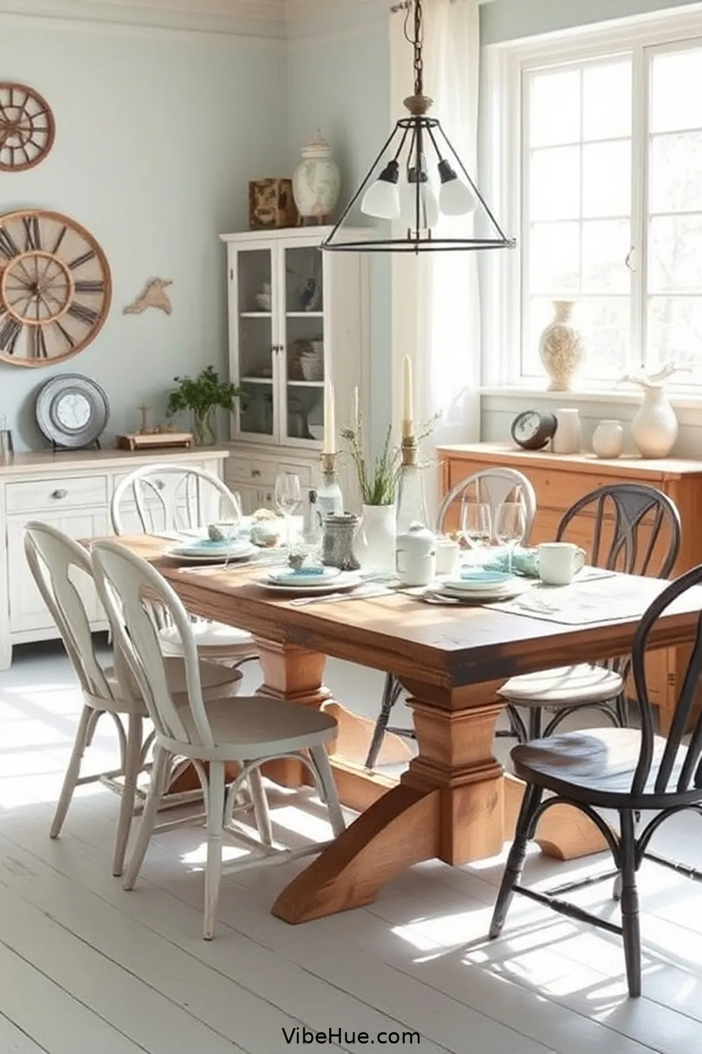 Incorporate Vintage Finds for Year-Round Coastal Style for Your Dining Room: 20 Tips