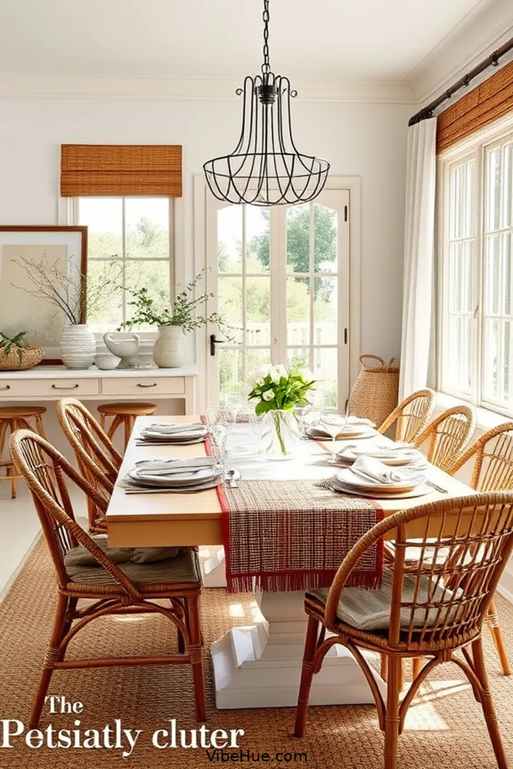 Incorporate Woven Textiles for Year-Round Coastal Style for Your Dining Room: 20 Tips
