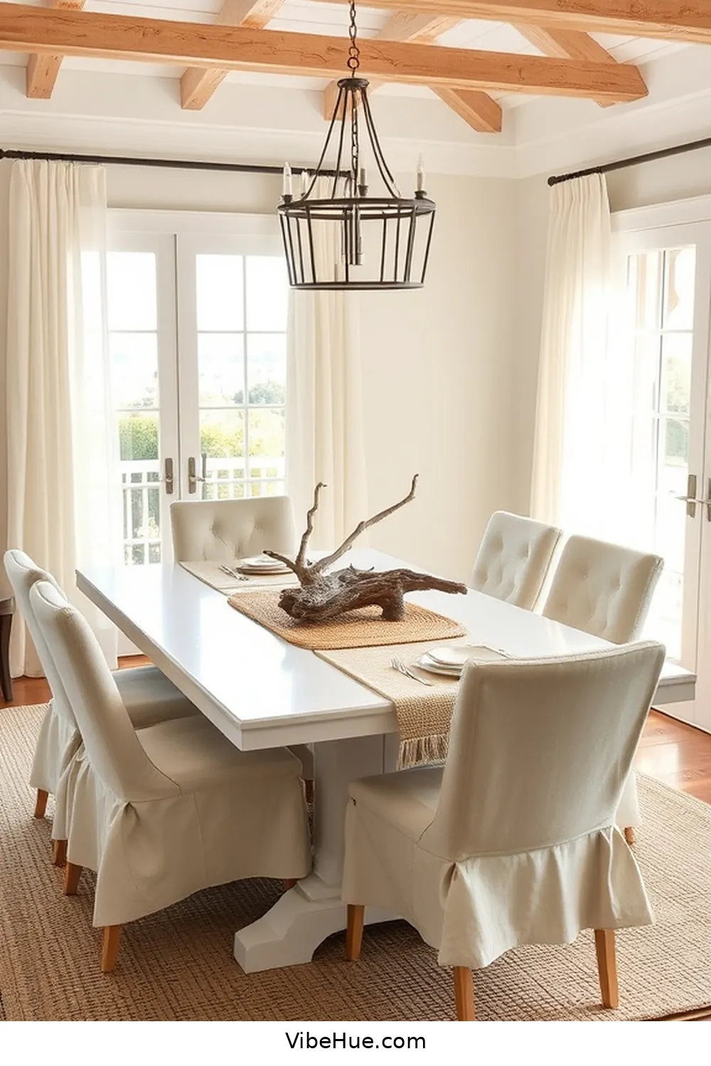 Layer Textures for Depth for Year-Round Coastal Style for Your Dining Room: 20 Tips