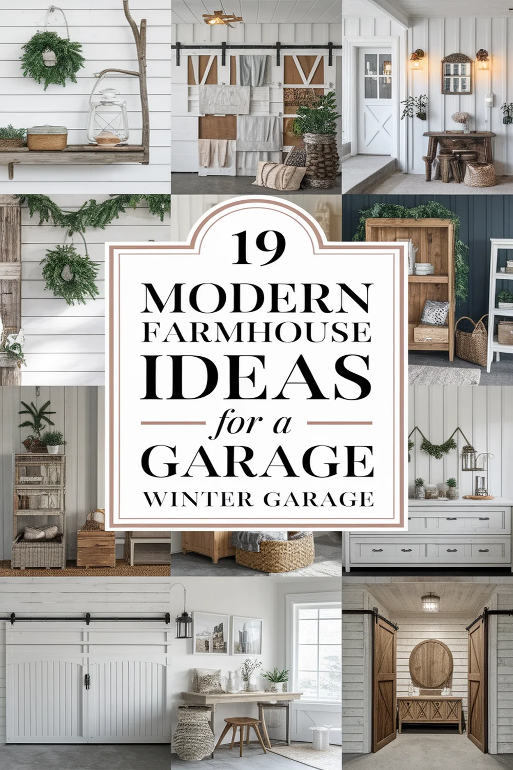 19 Ways to Create a Winter Garage With Modern Farmhouse Style 27 Image for: 19 Ways to Create a Winter Garage With Modern Farmhouse Style