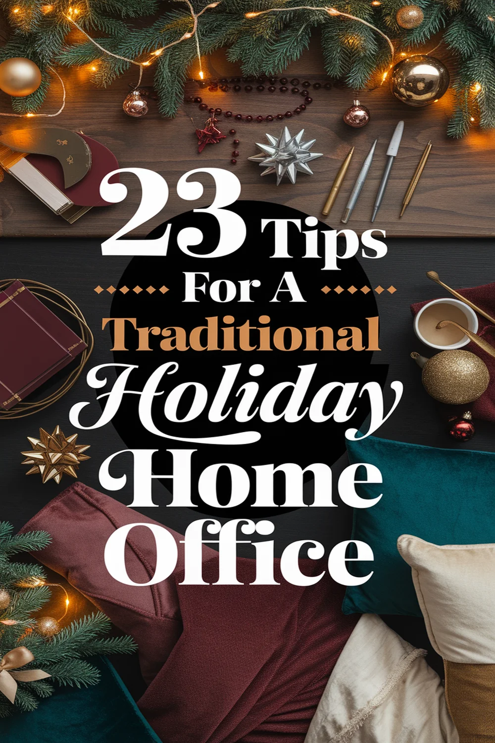 23 Tips for Designing a Holiday Home Office in Traditional Style 19 Image for: 23 Tips for Designing a Holiday Home Office in Traditional Style