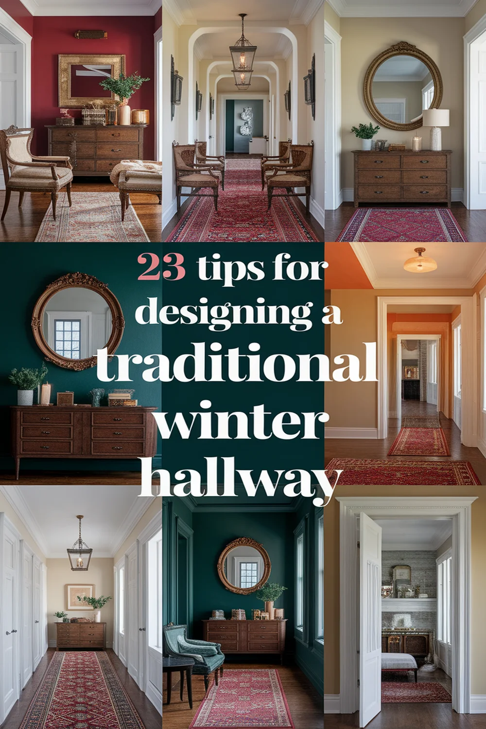 Image for: 23 Tips for Designing a Winter Hallway in Traditional Style