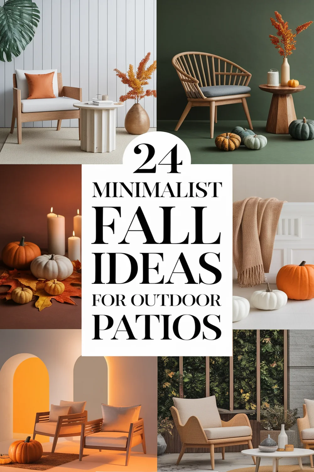 Image for: 24 Minimalist Ideas for Fall Outdoor Patio Style