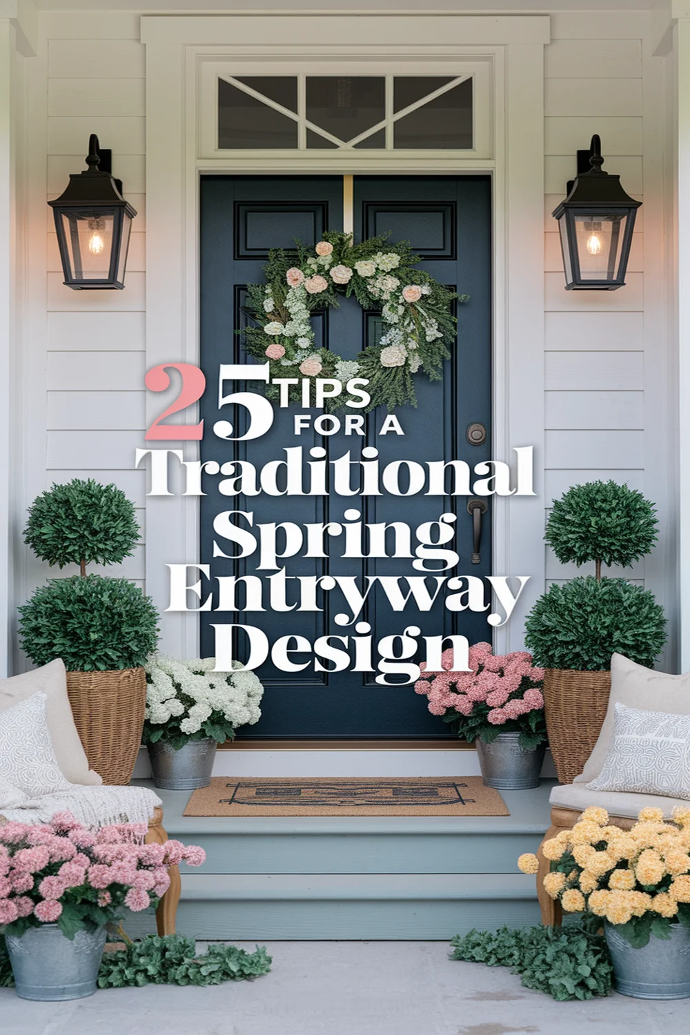 Image for: 25 Tips for Designing a Spring Entryway in Traditional Style