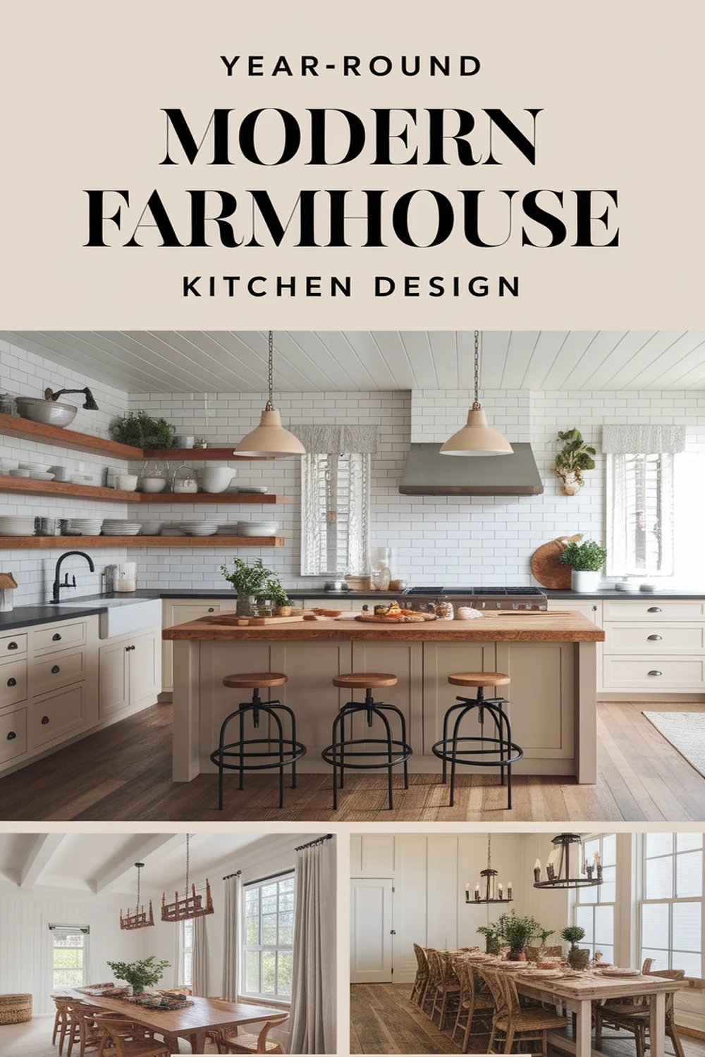 Image for: Designing a Year-Round Kitchen in Modern Farmhouse Style