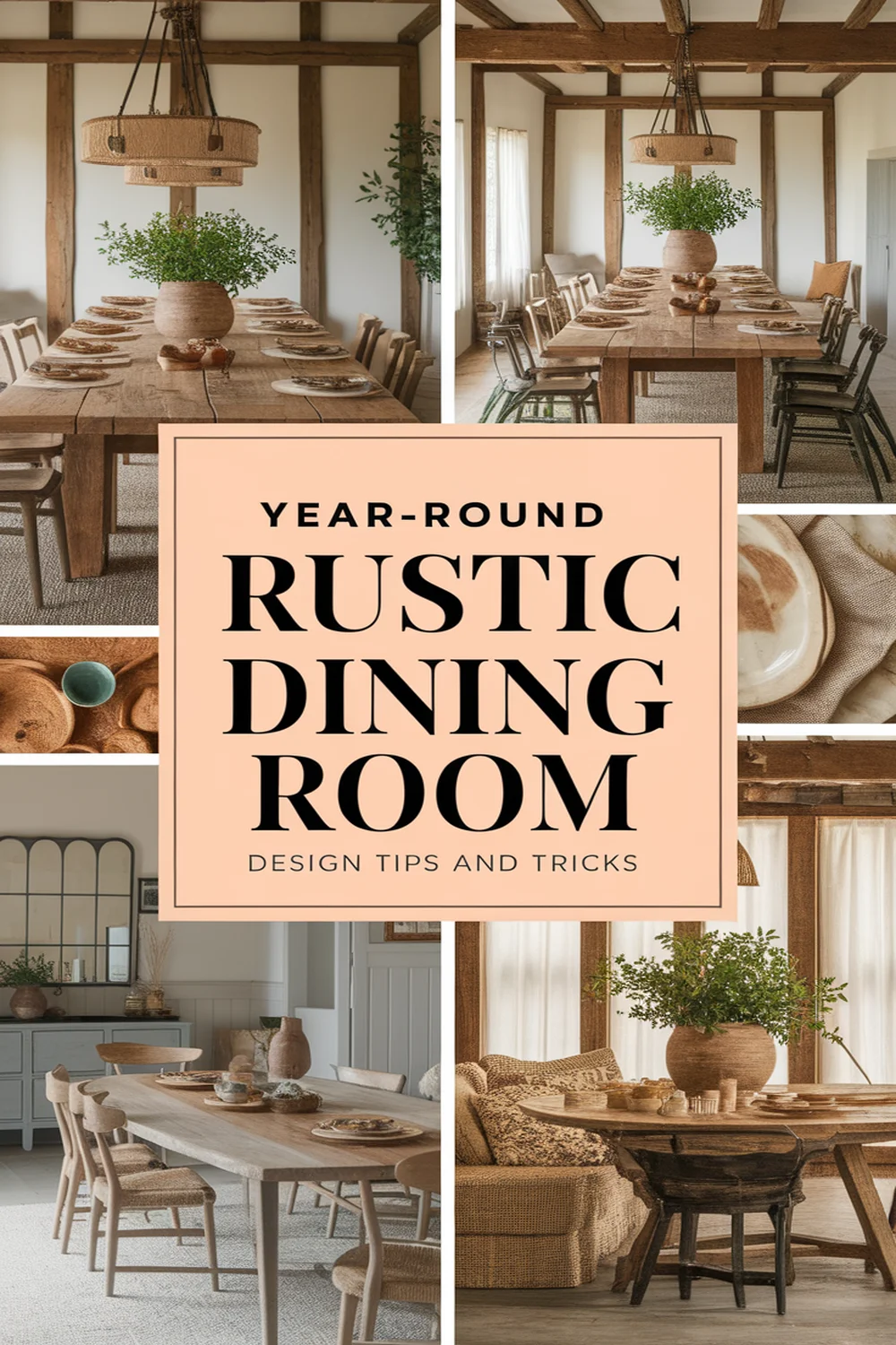 Image for: Designing a Year-Round Rustic Style Dining Room: Tips and Tricks