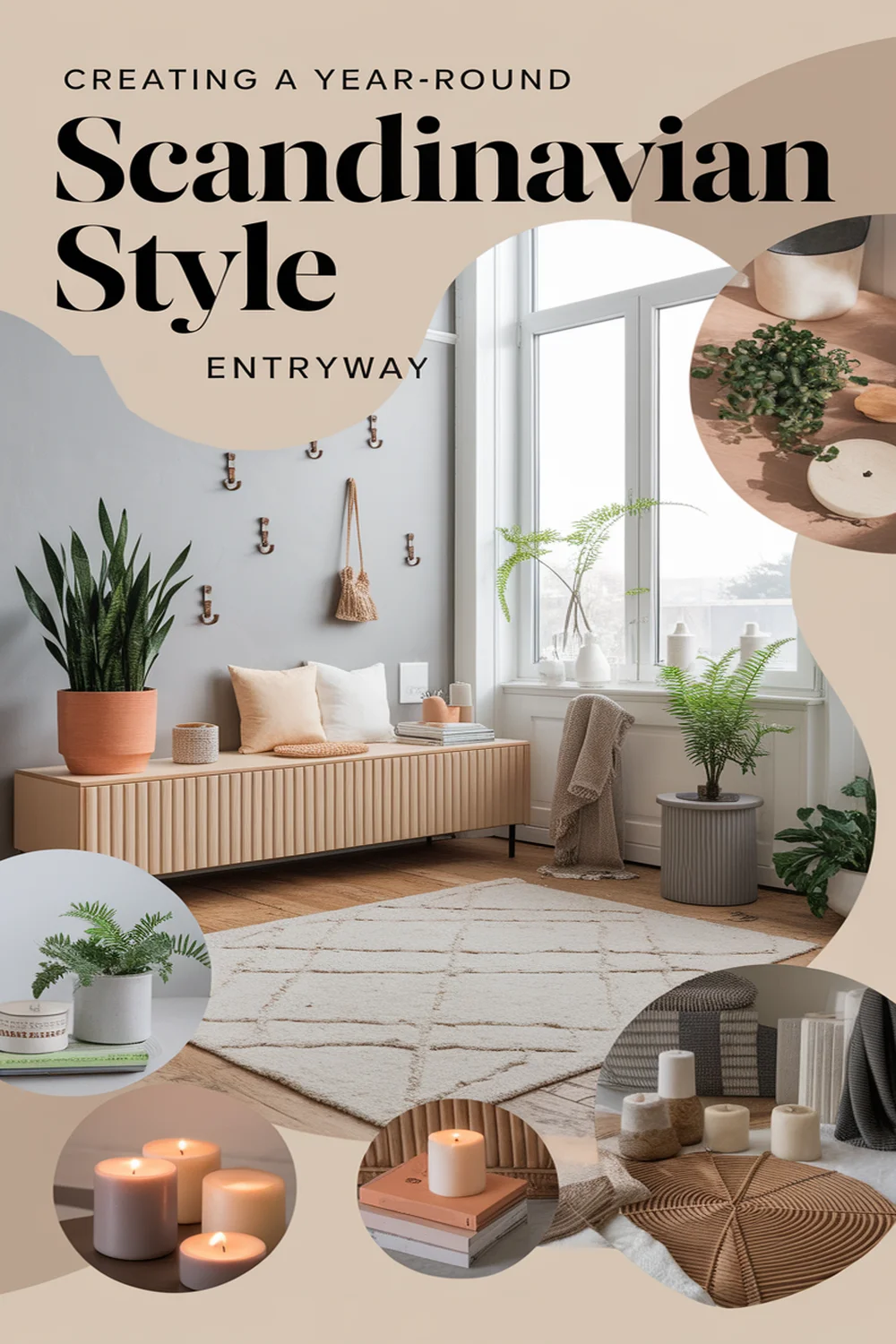 Image for: How to Create a Year-Round Scandinavian Style Entryway