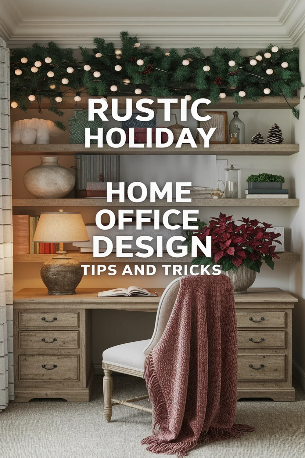 Image for: Tips and Tricks for Designing Your Holiday Home Office in Rustic Style