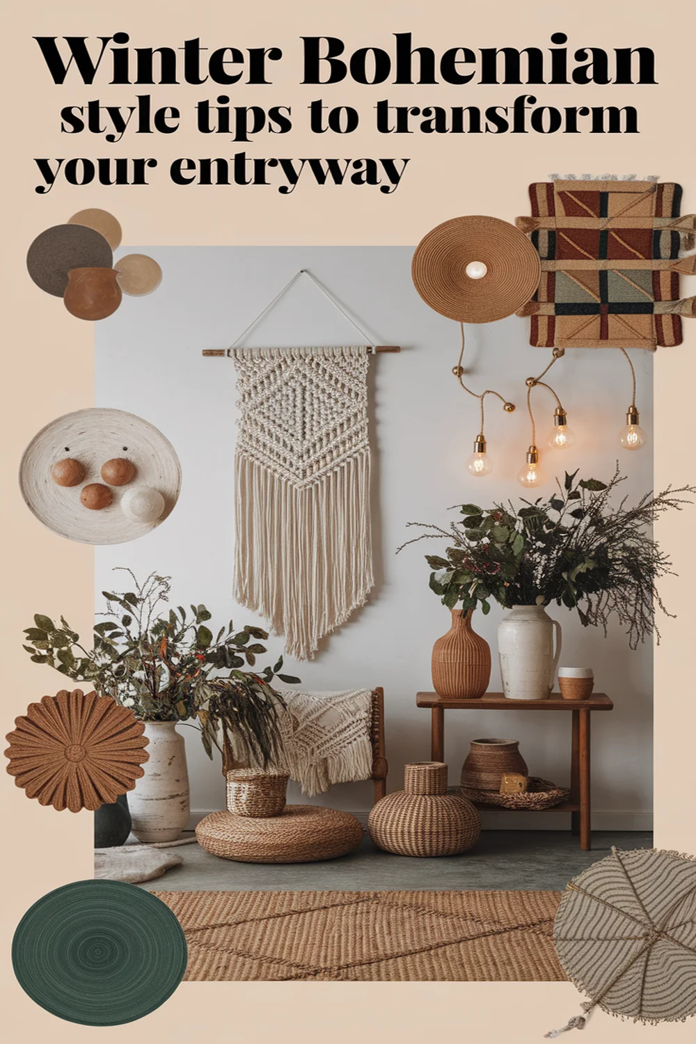 Image for: Transform Your Entryway With Winter Bohemian Style Tips
